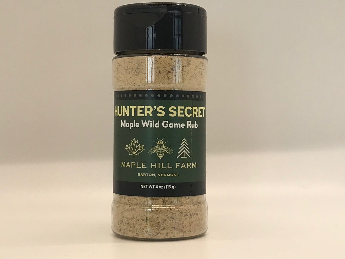 Maple Seasoning Hunter's Secret Maple Hill Farm Barton Vermont