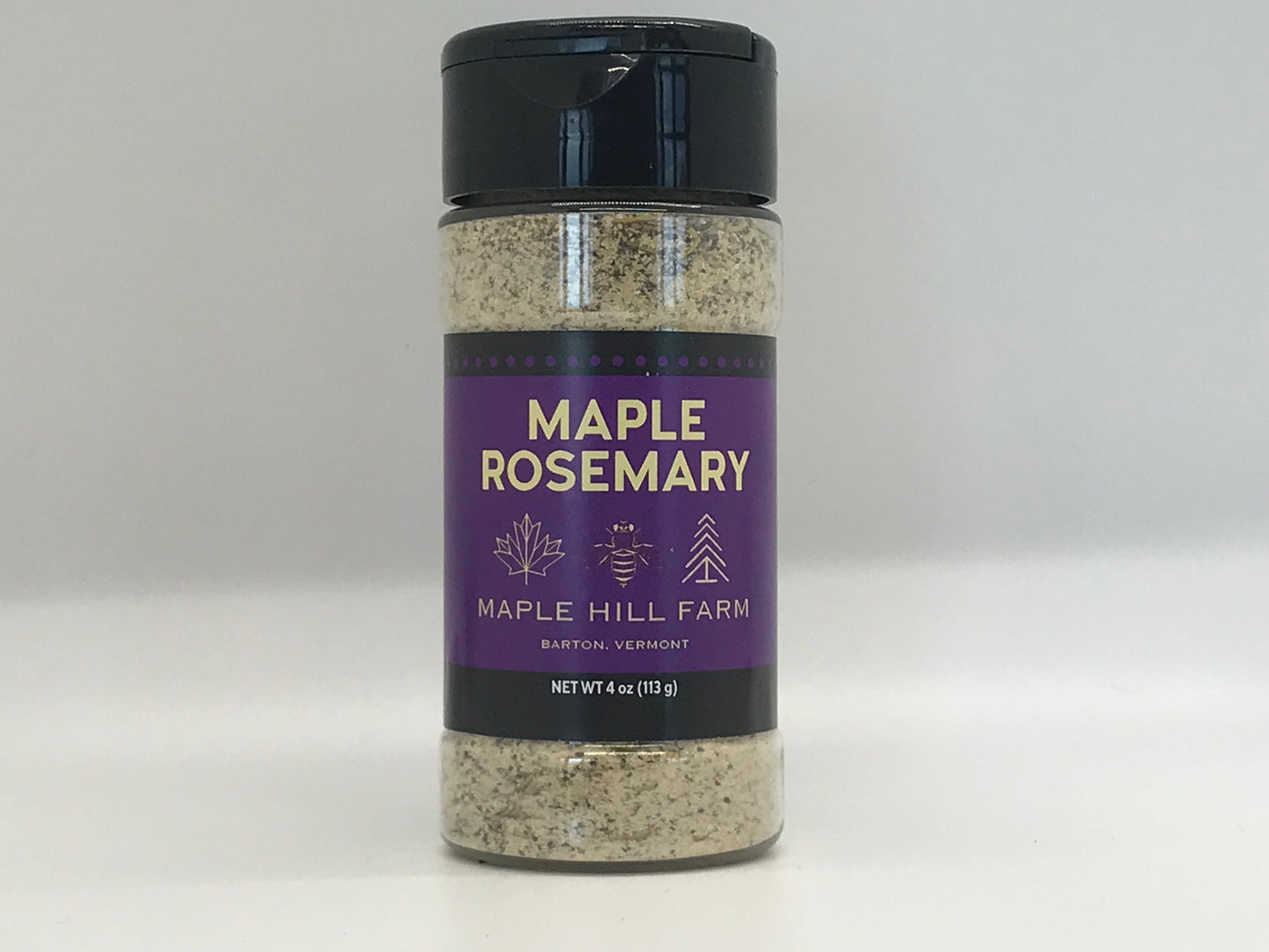 Maple Seasonings Maple Rosemary Maple Hill Farm Barton Vermont - Front