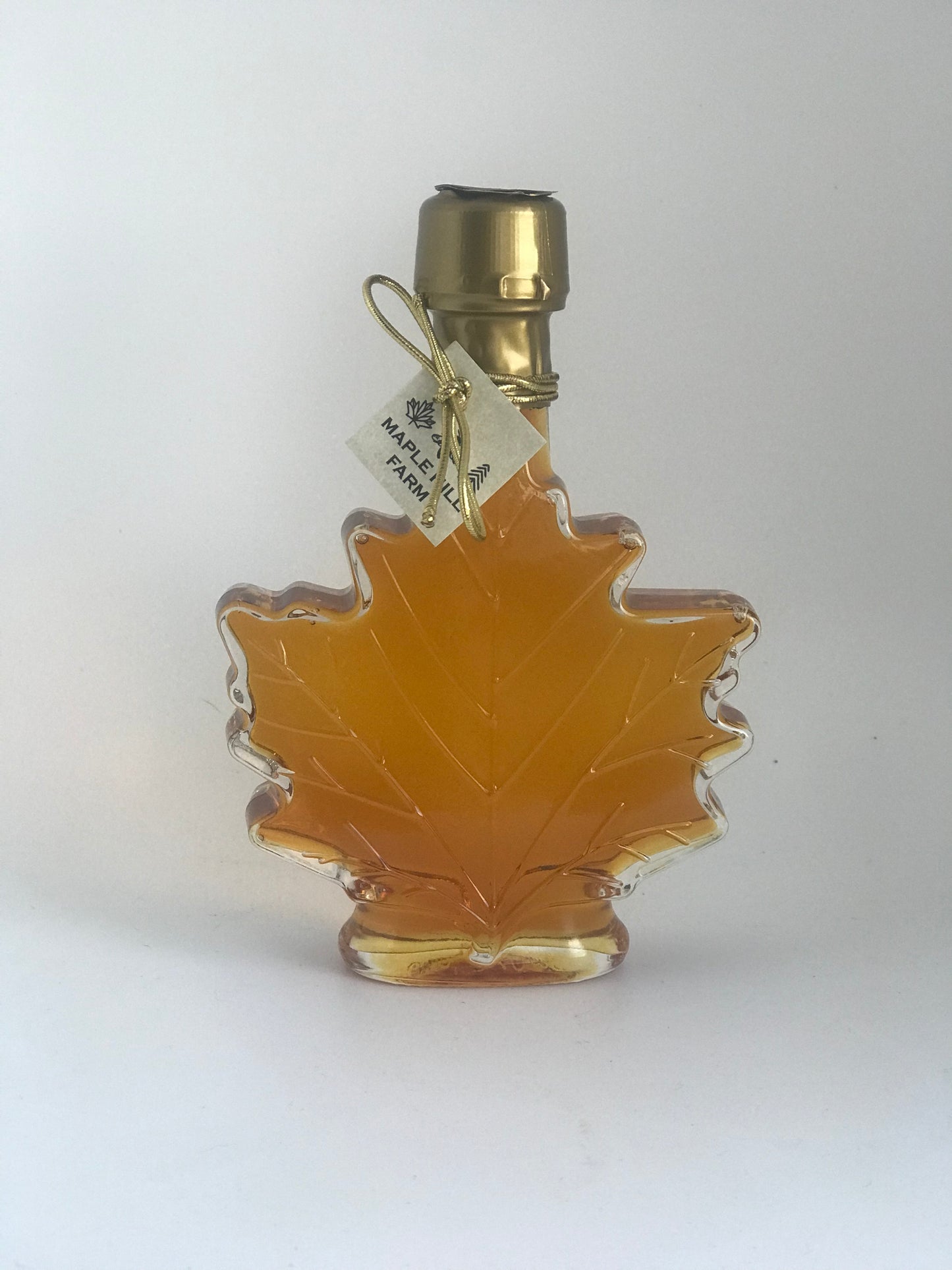 Pure Vermont Maple Syrup Maple Leaf Party Favors Maple Hill Farm Barton Vermont - Front
