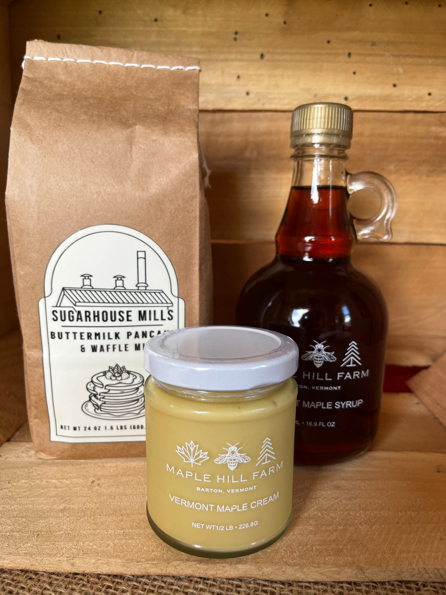 Pure Vermont Maple Syrup Maple Product Pack Breakfast Maple Hill Farm Barton Vermont