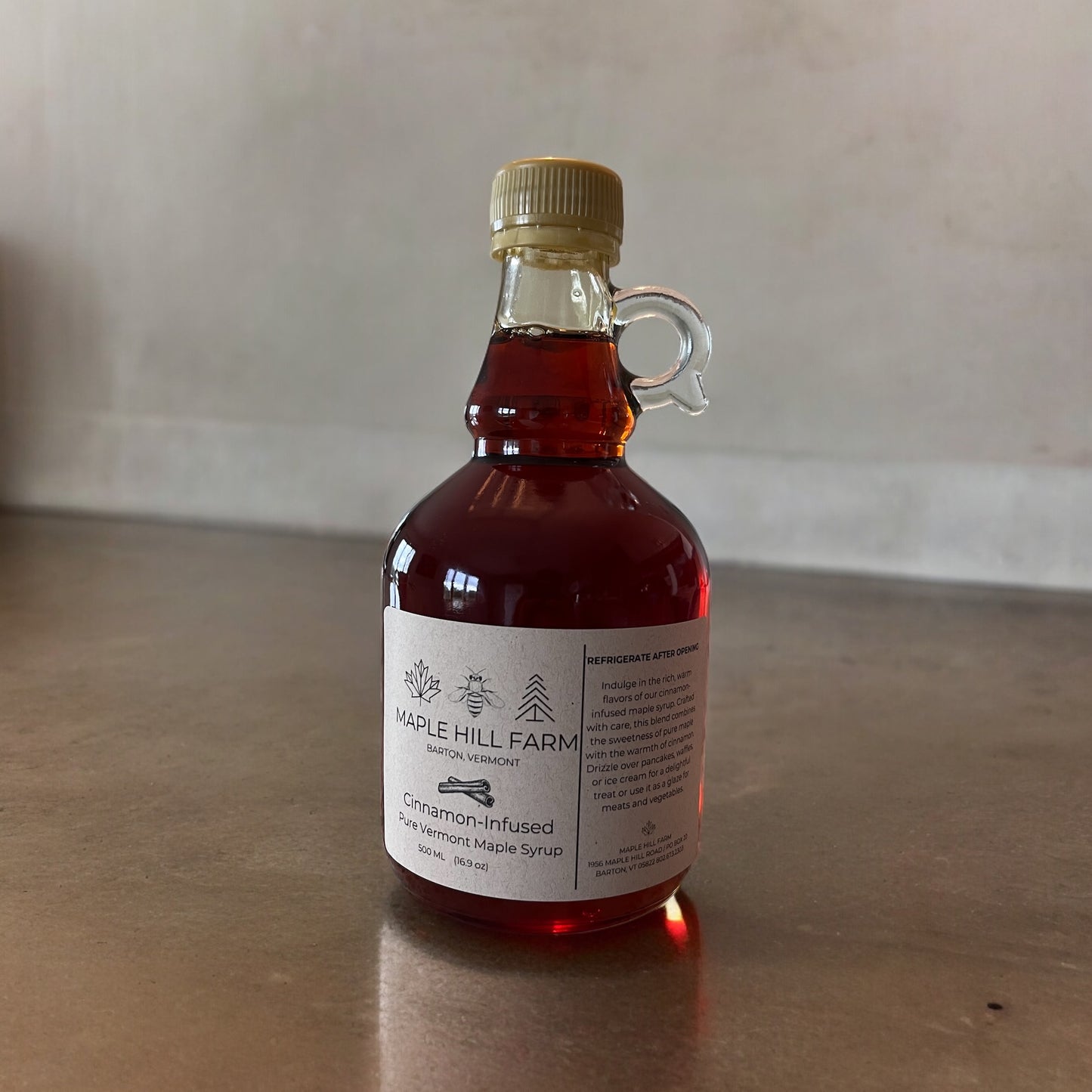 Cinnamon-Infused Maple Syrup