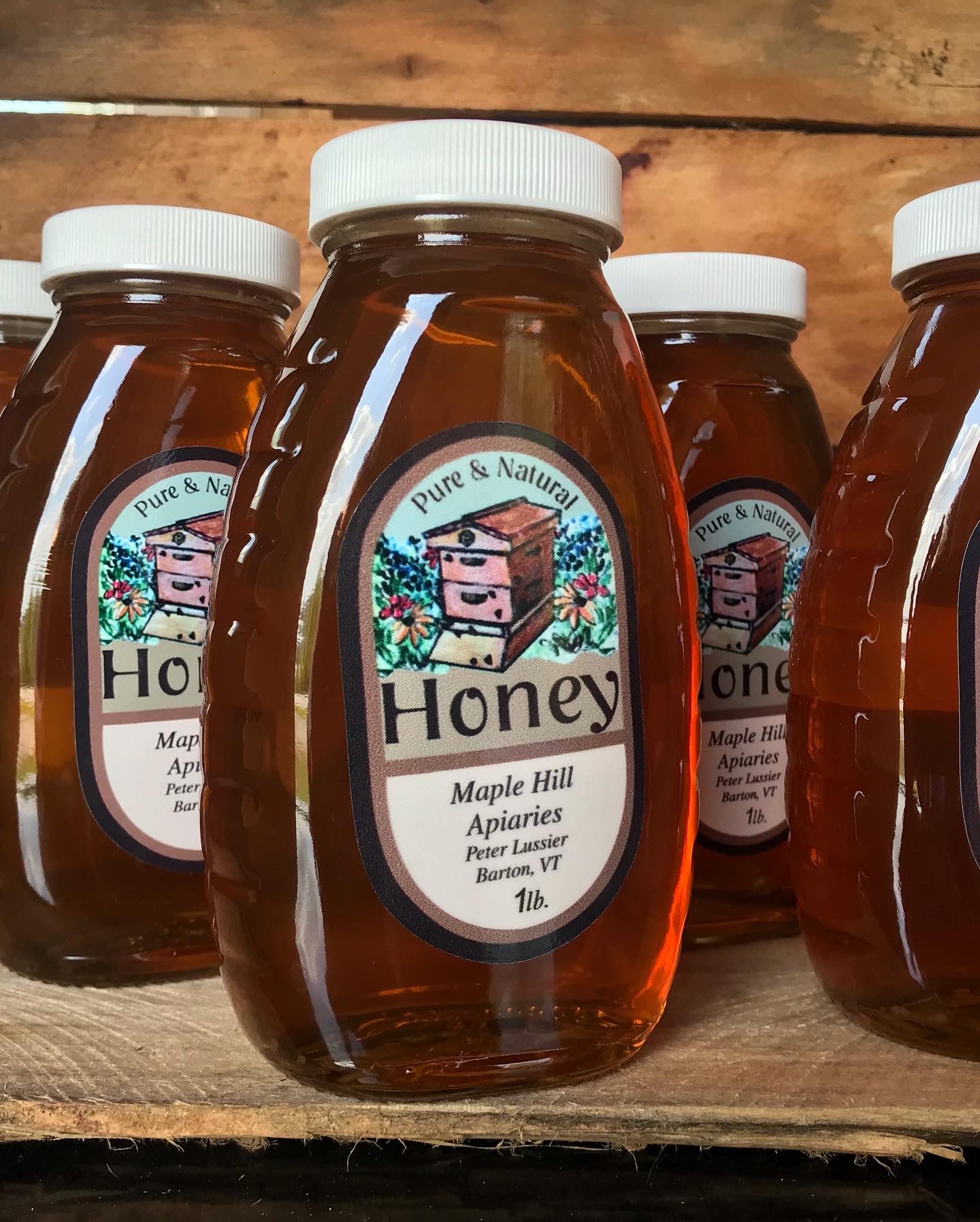 Maple Hill Apiaries Honey - Farm Stand 1 LB