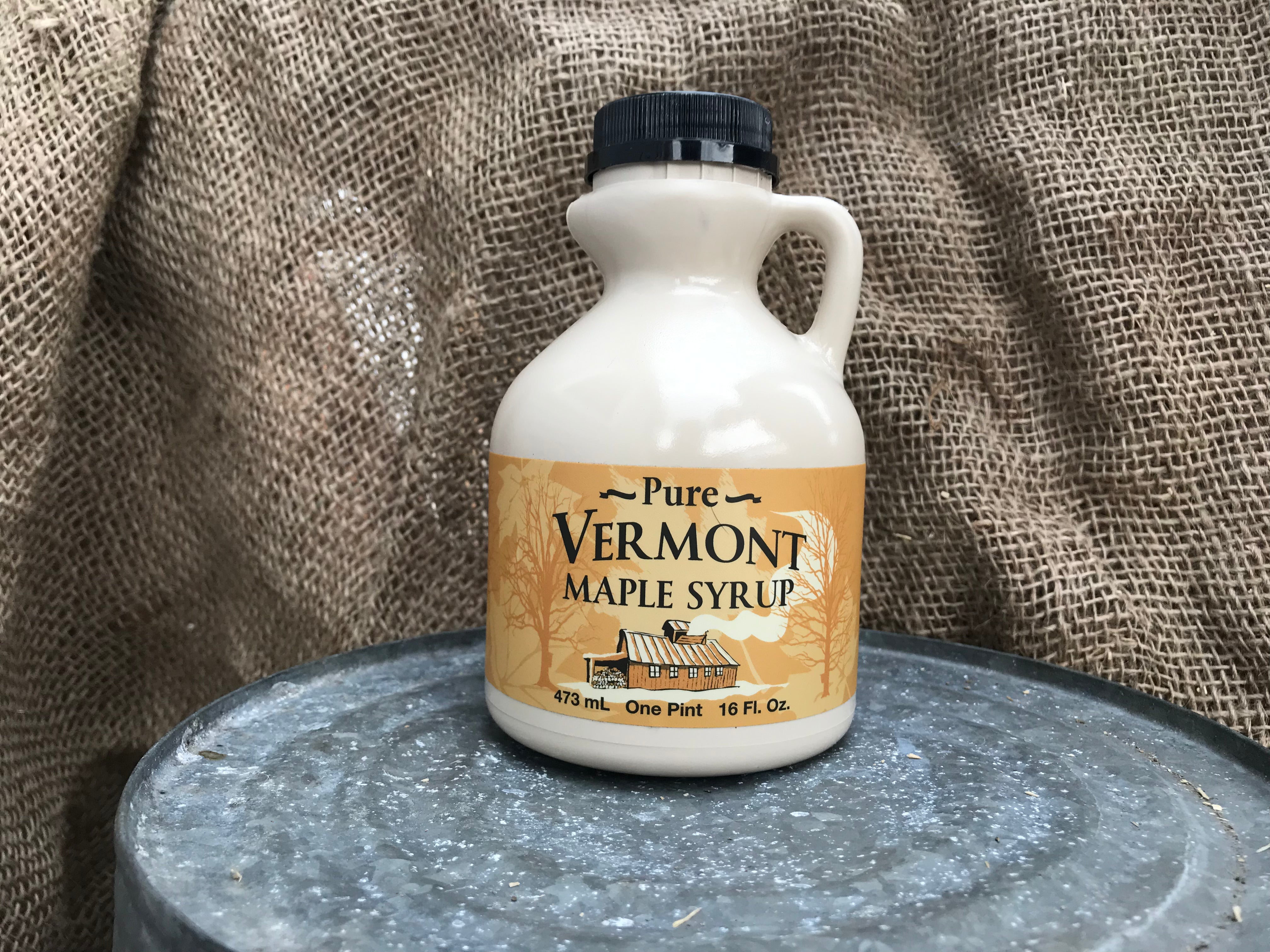 Pure Maple Syrup Vt Pure Vermont Maple Syrup- Plastic Jugs Maple Hill Farm Barton Vermont ...