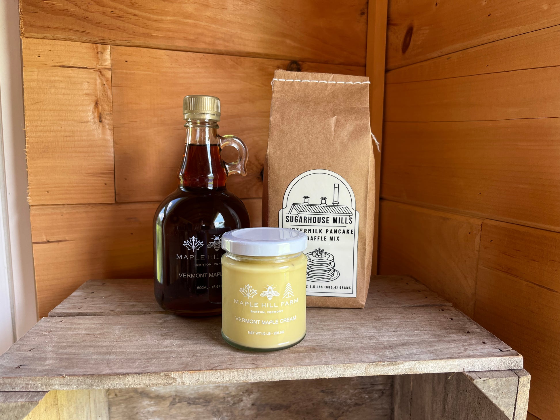 Pure Vermont Maple Syrup Maple Product Pack Breakfast Maple Hill Farm Barton Vermont