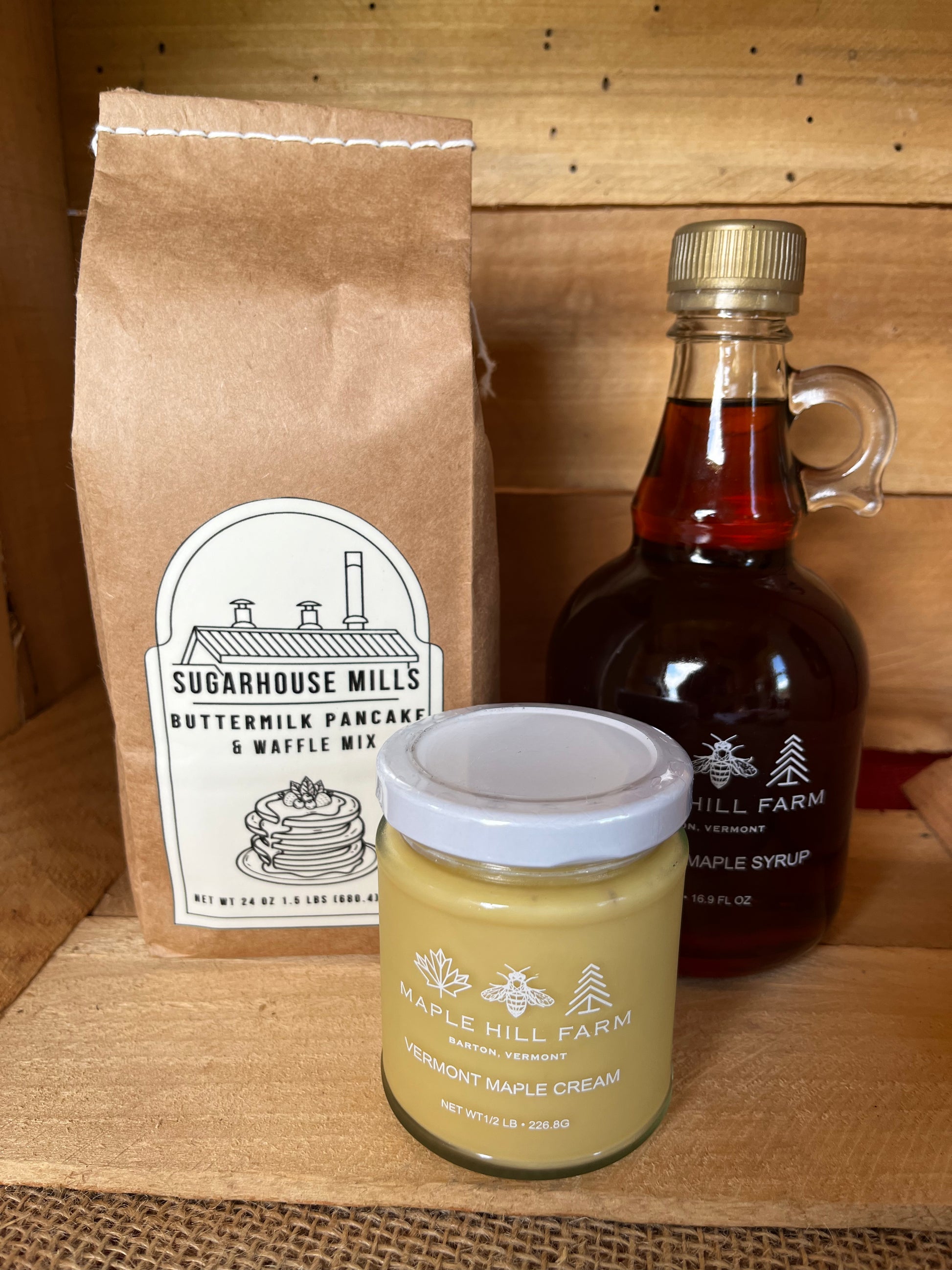 Pure Vermont Maple Syrup Maple Product Pack Breakfast Maple Hill Farm Barton Vermont